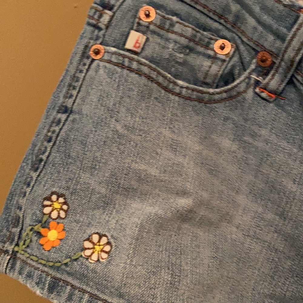 BONGO vintage low rise jean shorts - Picture 4 of 6